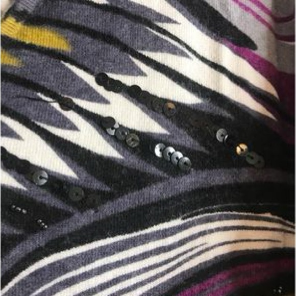 Pierre Sweater with Beadwork, Size Medium - Picture 3 of 9